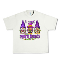 Pistachio I need more beads with gnomies Urban Heavy Tee - HowdyJamesFarm