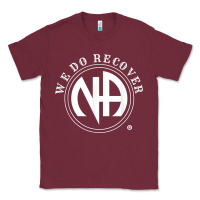 Burgundy We Do Recover Narcotics Anonymous Men Women Gift Classic Tee - minhPixels