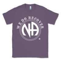 Lavender We Do Recover Narcotics Anonymous Men Women Gift Classic Tee - minhPixels