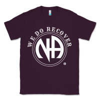 Plum We Do Recover Narcotics Anonymous Men Women Gift Classic Tee - minhPixels