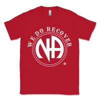 Red We Do Recover Narcotics Anonymous Men Women Gift Classic Tee - minhPixels