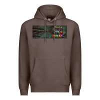 Coffee trick rawr treat 11 oz mug Premium Hoodie - BundleAndBundleShop