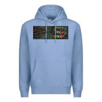 Colony Blue trick rawr treat 11 oz mug Premium Hoodie - BundleAndBundleShop