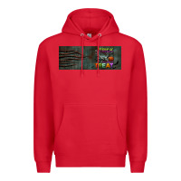 Red trick rawr treat 11 oz mug Premium Hoodie - BundleAndBundleShop