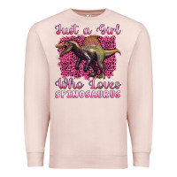 Just A Girl Who Loves Baby Spinosaurus Premium Sweatshirt | Teevron