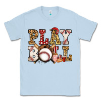 Dusty Blue baseball play ball Classic Tee - Jasminsmagicworld