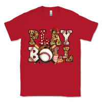 Red baseball play ball Classic Tee - Jasminsmagicworld