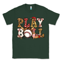 Sports Green baseball play ball Classic Tee - Jasminsmagicworld