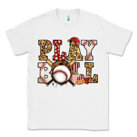 White baseball play ball Classic Tee - Jasminsmagicworld