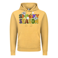 Vintage Mustard spooky season Vintage Hoodie - CowGirlArtShop