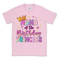 Bubblegum Pink nana of the birthday princess Classic Tee - NancyCooperArtShop