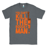 Charcoal Heather oogeyman halloween horror distressed quote orange Classic Tee - minhPixels