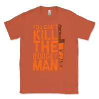 Copper oogeyman halloween horror distressed quote orange Classic Tee - minhPixels