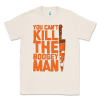 Natural oogeyman halloween horror distressed quote orange Classic Tee - minhPixels