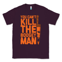 Plum oogeyman halloween horror distressed quote orange Classic Tee - minhPixels
