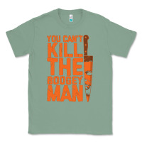 Sage oogeyman halloween horror distressed quote orange Classic Tee - minhPixels