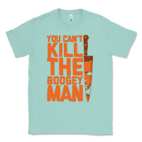 Seafoam oogeyman halloween horror distressed quote orange Classic Tee - minhPixels