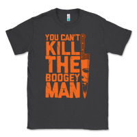 Smoke oogeyman halloween horror distressed quote orange Classic Tee - minhPixels