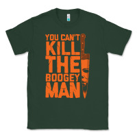 Oogeyman Halloween Horror Distressed Quote Orange Classic Tee | Teevron