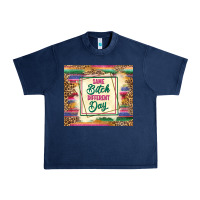 Navy same bitch different day Urban Heavy Tee - TumblerDesignByShophia