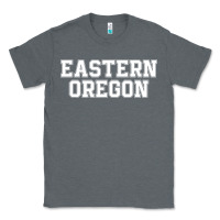 Charcoal Heather Eastern Oregon Athletic University College Alumni Classic Tee - minhPixels