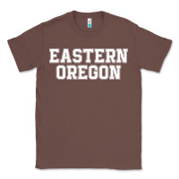 Chestnut Eastern Oregon Athletic University College Alumni Classic Tee - minhPixels