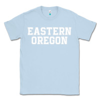 Dusty Blue Eastern Oregon Athletic University College Alumni Classic Tee - minhPixels