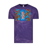 Cloud Purple American mom Vintage Tee - TumblerDesignByShophia