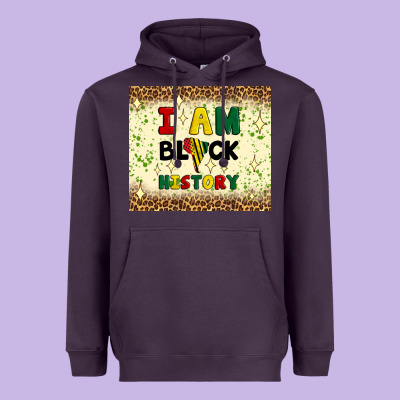 I Am Black History Heavyweight Hoodie Designed By Artiststas