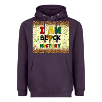 Plum i am black history Heavyweight Hoodie - Artiststas
