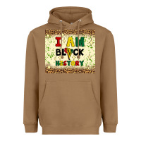 Toasted Coconut i am black history Heavyweight Hoodie - Artiststas