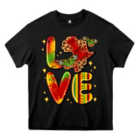 Black love juneteenth Heavy Core Tee - LillyAllenDesigns