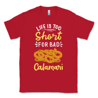 Red Calamari Squid Seafood Classic Tee - minhPixels