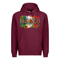 Burgundy Mexico Premium Hoodie - RanaPortraitStore
