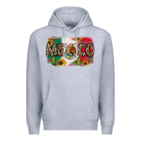 Heather Grey Mexico Premium Hoodie - RanaPortraitStore