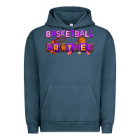 Pigment Midnight Navy basketball brother Urban Hoodie - AdoDesignShop