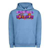 Pigment Pebble Blue basketball brother Urban Hoodie - AdoDesignShop