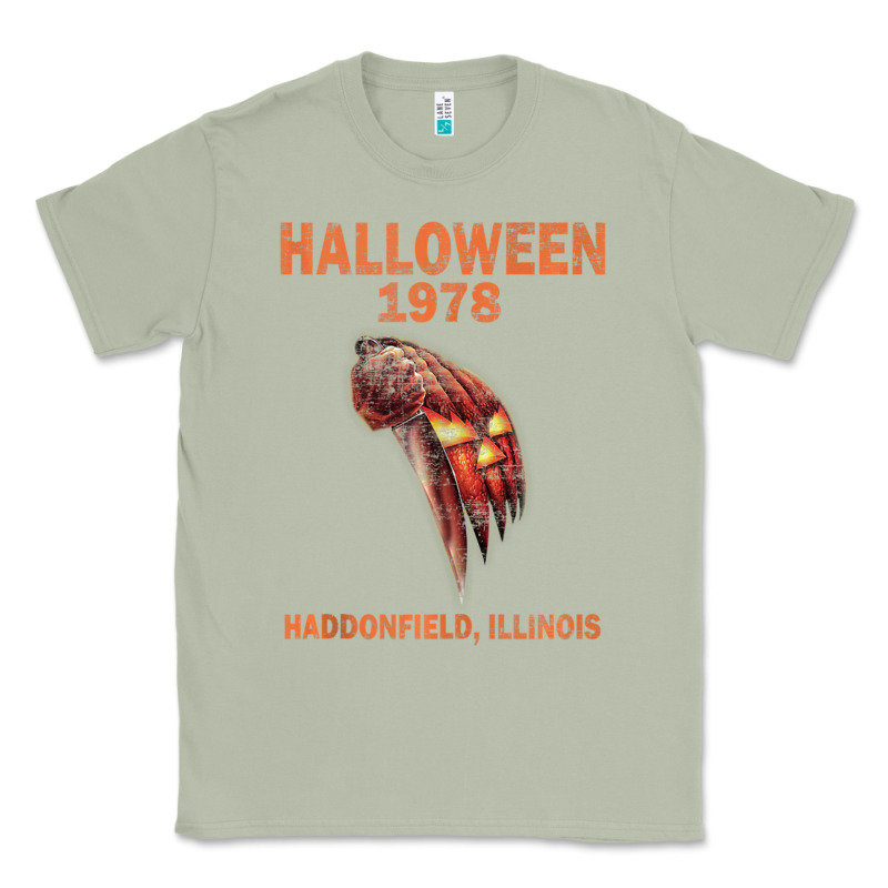Halloween 1978 Holiday Spooky Myers Pumpkin Haddonfield Classic Tee by minhPixels | Teevron