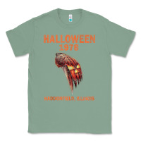 Sage Halloween 1978 Holiday Spooky Myers Pumpkin Haddonfield Classic Tee - minhPixels
