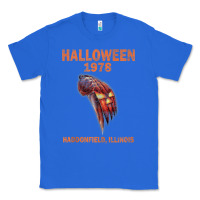 True Royal Halloween 1978 Holiday Spooky Myers Pumpkin Haddonfield Classic Tee - minhPixels
