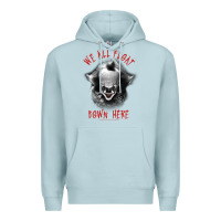 Blue Mist It Movie Pennywise We All Float Down Here Premium Hoodie - minhPixels