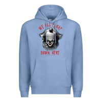 Colony Blue It Movie Pennywise We All Float Down Here Premium Hoodie - minhPixels