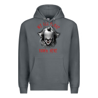 Rock It Movie Pennywise We All Float Down Here Premium Hoodie - minhPixels