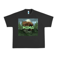 Pigment Black Mama bear tumbler Urban Heavy Tee - HowdyJamesFarm