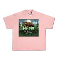 Salmon Mama bear tumbler Urban Heavy Tee - HowdyJamesFarm