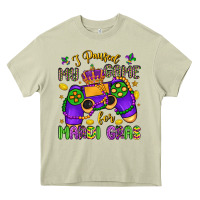 Mossy i paused my game for mardi gras Heavy Core Tee - LillyAllenDesigns