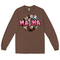 Chestnut Mama lightning bolt Mother's Day Long Sleeve Tee - CowGirlArtShop