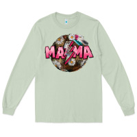 Matcha Mama lightning bolt Mother's Day Long Sleeve Tee - CowGirlArtShop