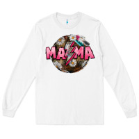 White Mama lightning bolt Mother's Day Long Sleeve Tee - CowGirlArtShop
