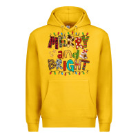 Lemon Merry And Bright Premium Hoodie - FaDigitalArtStudio